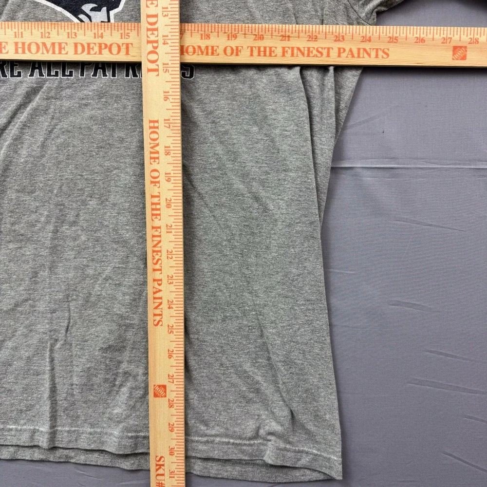 Nike New England Patriots Super Bowl XLIX Champions Gray Long Sleeve‎ Shirt XXL